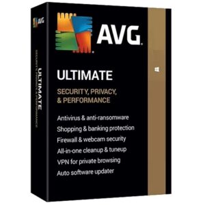 AVG : Ultimate Multi-Device, Comprehensive Cybersecurity Solution (Key Card) 5 Users