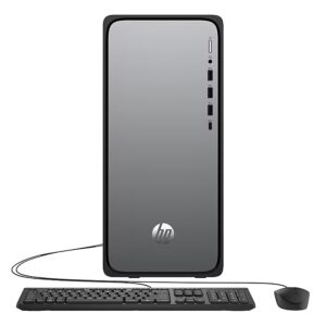 HP OmniDesk Desktop Computer, Intel Core i5-14400, 16GB RAM,  512GB SSD, Windows 11 Home, Mouse/Keyboard Included