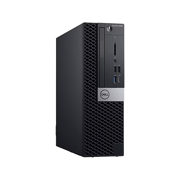 Dell OptiPlex 5060 Refurbished Desktop Computer, Intel Core i7-8700, 16GB Memory, 500GB SSD